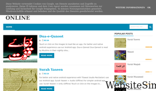 islamholyquran.blogspot.com Screenshot