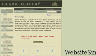 islamicacademy.org Screenshot