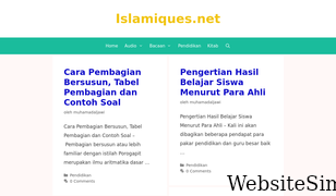 islamiques.net Screenshot