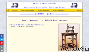 ismacs.net Screenshot
