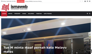 ismaweb.net Screenshot