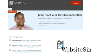 iso-9001-checklist.co.uk Screenshot