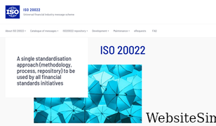 iso20022.org Screenshot