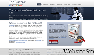 isobuster.com Screenshot
