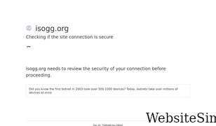 isogg.org Screenshot