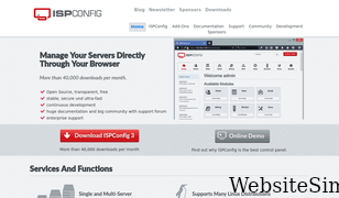 ispconfig.org Screenshot