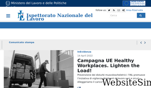 ispettorato.gov.it Screenshot