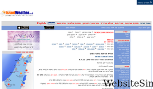 israelweather.co.il Screenshot