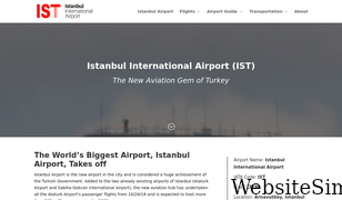 istanbul-international-airport.com Screenshot
