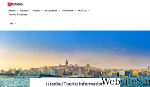 istanbul-tourist-information.com Screenshot