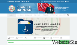 istanbulbarosu.org.tr Screenshot
