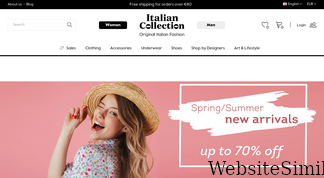 italian-collection.com Screenshot