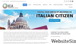 italiancitizenshipassistance.com Screenshot
