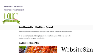 italianrecipebook.com Screenshot
