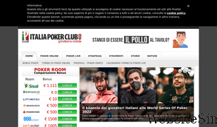 italiapokerclub.com Screenshot