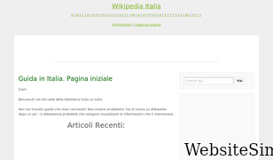 italiawiki.com Screenshot