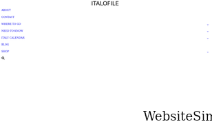 italofile.com Screenshot