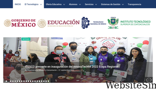 itesco.edu.mx Screenshot
