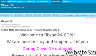 itexam24.com Screenshot