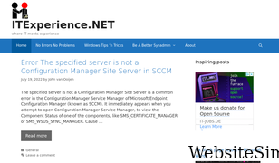 itexperience.net Screenshot