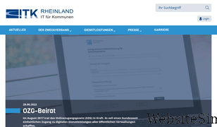 itk-rheinland.de Screenshot