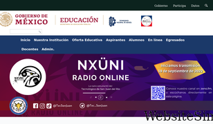 itsanjuan.edu.mx Screenshot