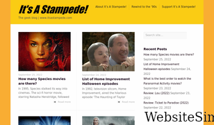 itsastampede.com Screenshot