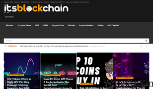 itsblockchain.com Screenshot