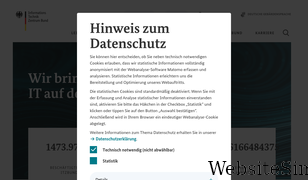 itzbund.de Screenshot