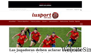iusport.com Screenshot
