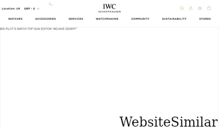 iwc.com Screenshot