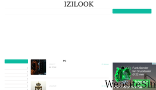 izilook.com Screenshot