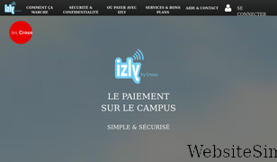 izly.fr Screenshot