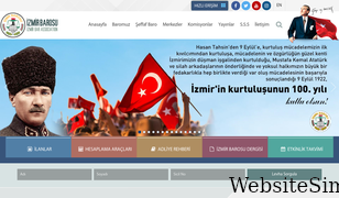 izmirbarosu.org.tr Screenshot