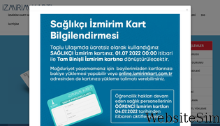 izmirimkart.com.tr Screenshot