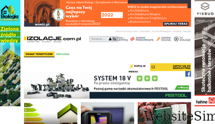 izolacje.com.pl Screenshot