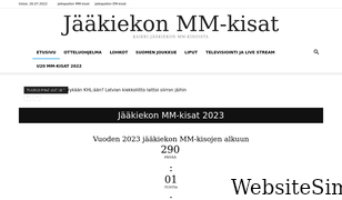 jaakiekonmmkisat.com Screenshot