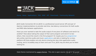 jackaudio.org Screenshot