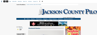 jacksoncountypilot.com Screenshot