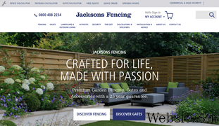jacksons-fencing.co.uk Screenshot