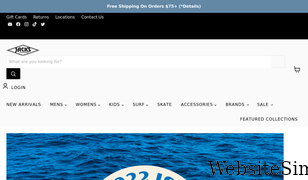 jackssurfboards.com Screenshot