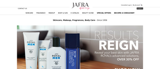 jafra.com Screenshot