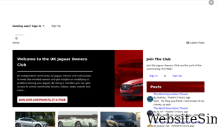 jaguarownersclub.com Screenshot
