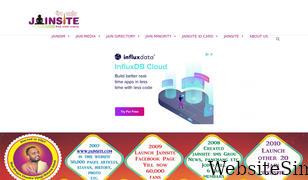 jainsite.com Screenshot