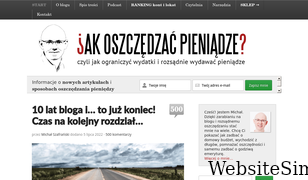 jakoszczedzacpieniadze.pl Screenshot