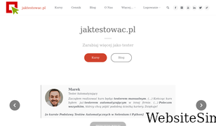 jaktestowac.pl Screenshot