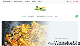 jamaicanfoodsandrecipes.com Screenshot