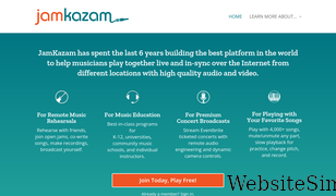 jamkazam.com Screenshot