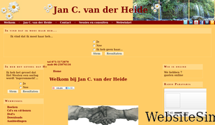 jancvanderheide.com Screenshot