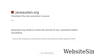 janeausten.org Screenshot